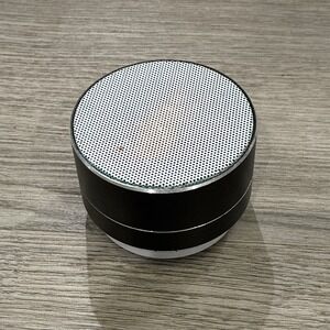 MINI BLUETOOTH RECHARGEABLE WIRELESS SPEAKER AUX TF FM A10 BLACK